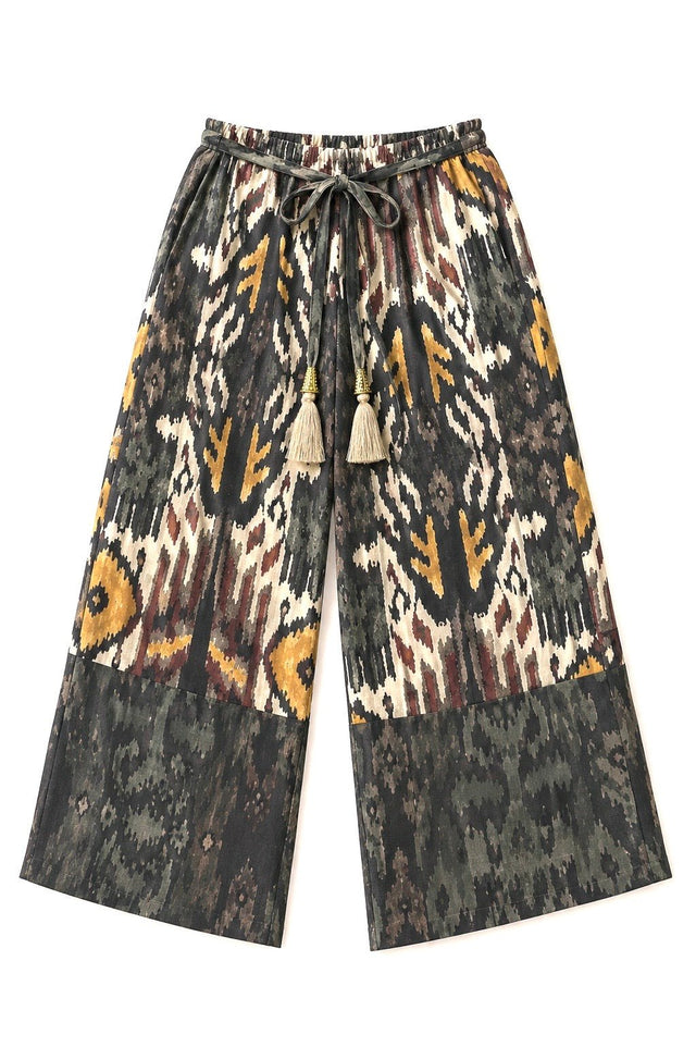 Soléa Olives linen pants - Trousers - Mizyana