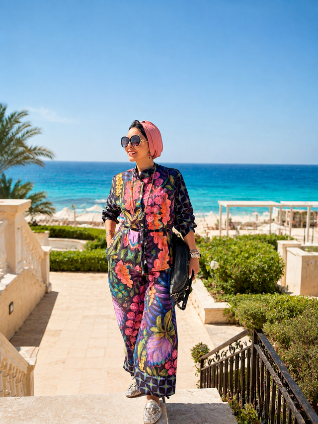 Soléa tropical linen pants - Trousers - Mizyana