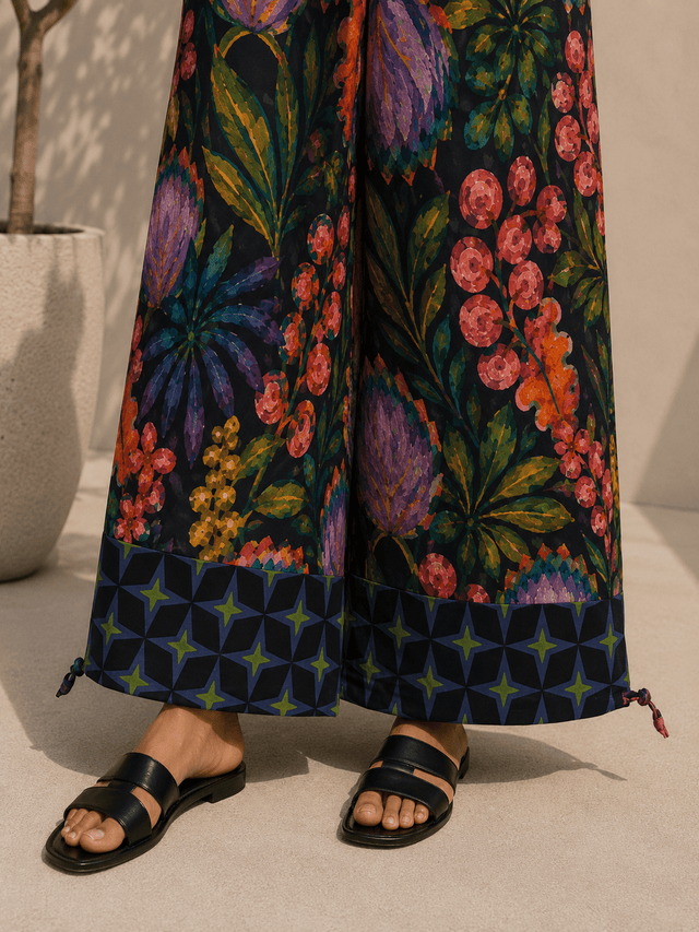 Soléa tropical linen pants - Trousers - Mizyana
