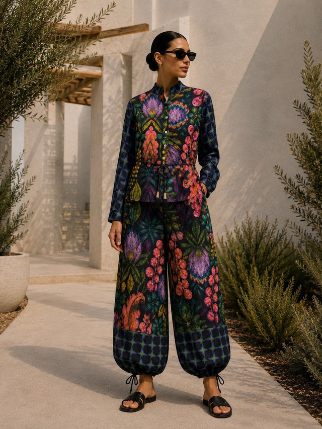 Soléa tropical linen pants - Trousers - Mizyana