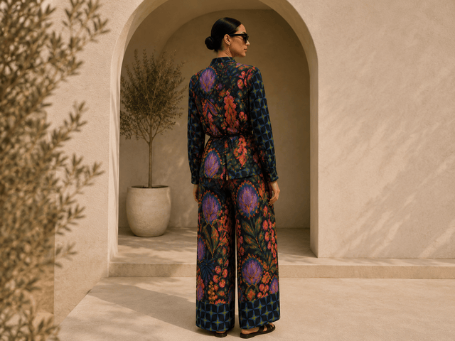 Soléa tropical linen pants - Trousers - Mizyana