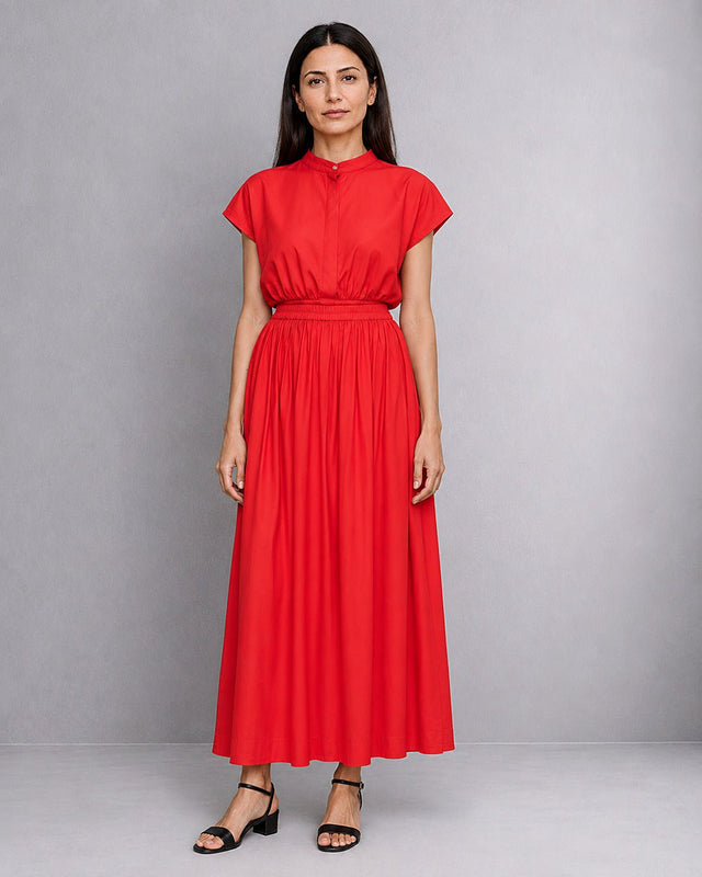 Sphara Cotton Skirt Set - Two-Piece Set - Mizyana