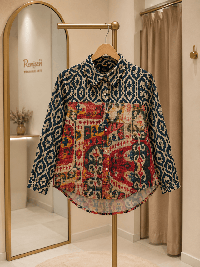 Sultana Satin Blouse - Blouse - Mizyana