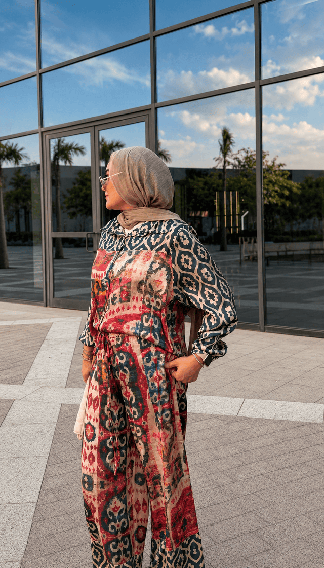 Sultana Satin Blouse - Blouse - Mizyana