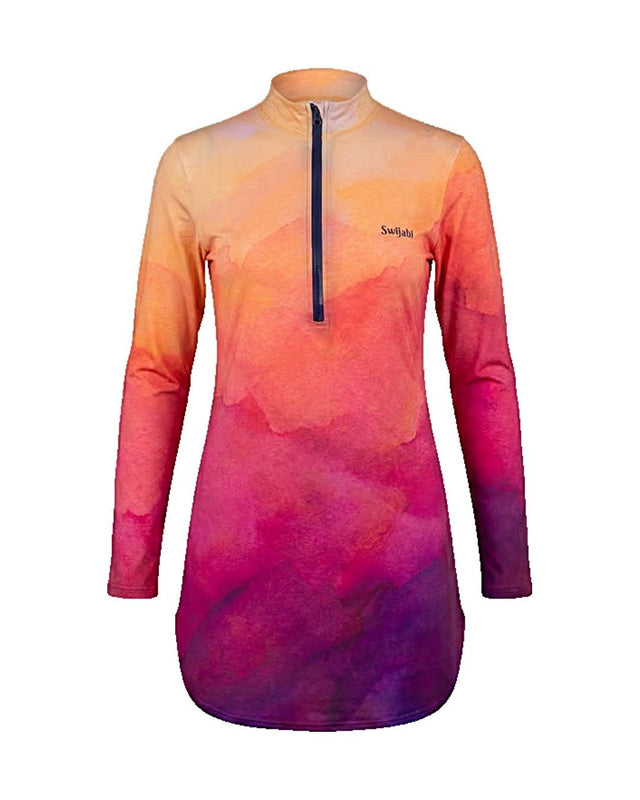 Sunset Mauve Swim Top - Swim Top - Mizyana