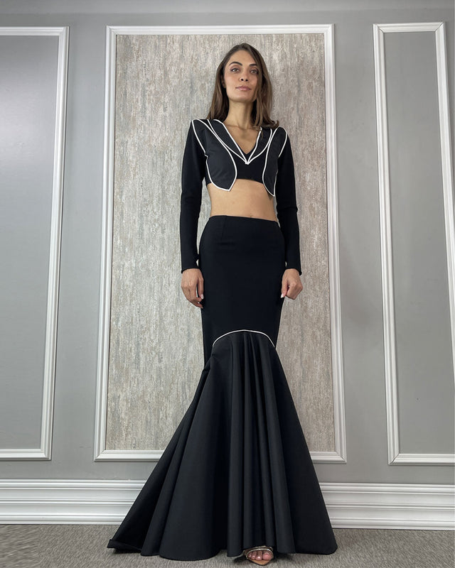 SURO STRECHY SKIRT - Skirt - Mizyana