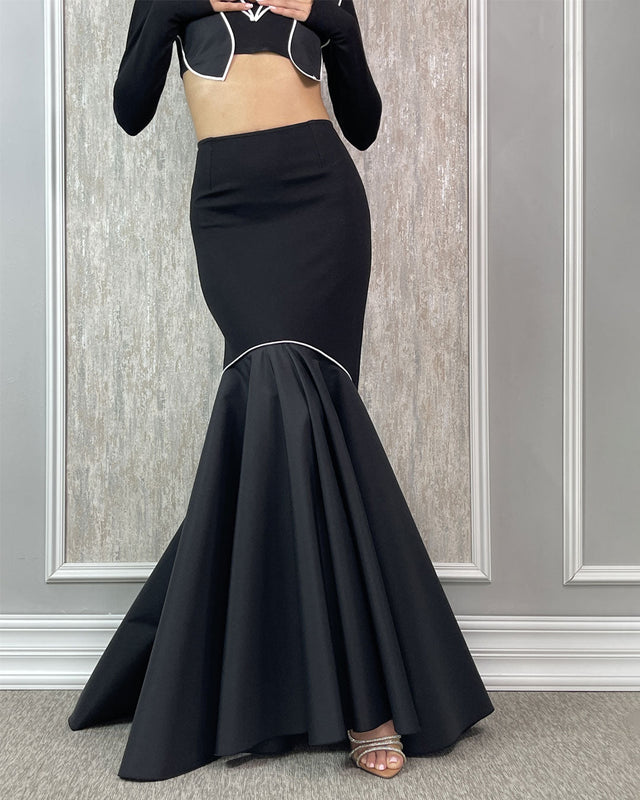 SURO STRECHY SKIRT - Skirt - Mizyana