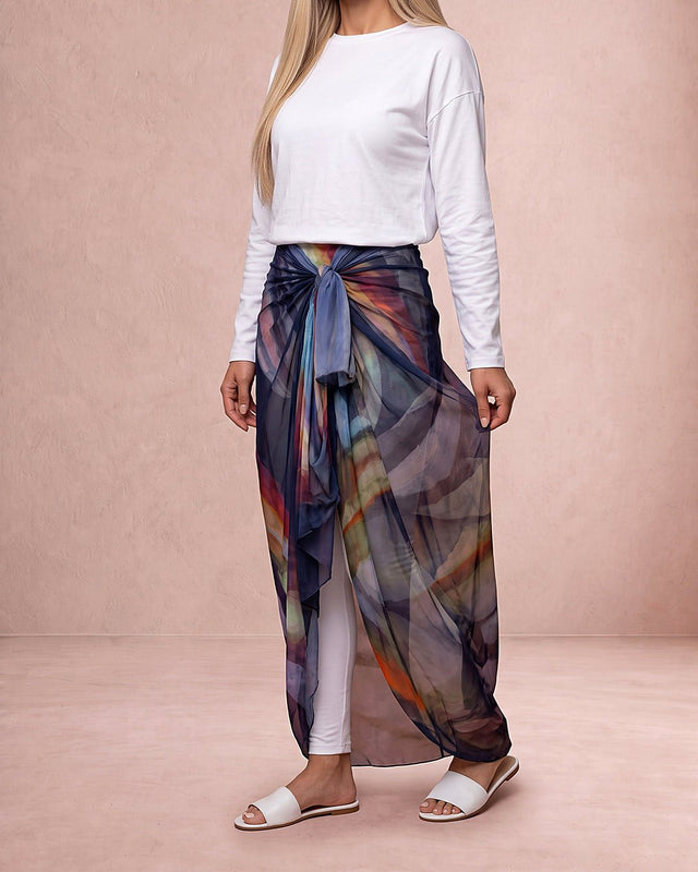 Talara Waist Wrap - Swim Cover-Up - Mizyana