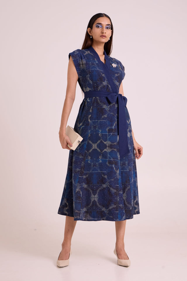 Tarni - Midnight Shoreline Dress - Dress - Mizyana