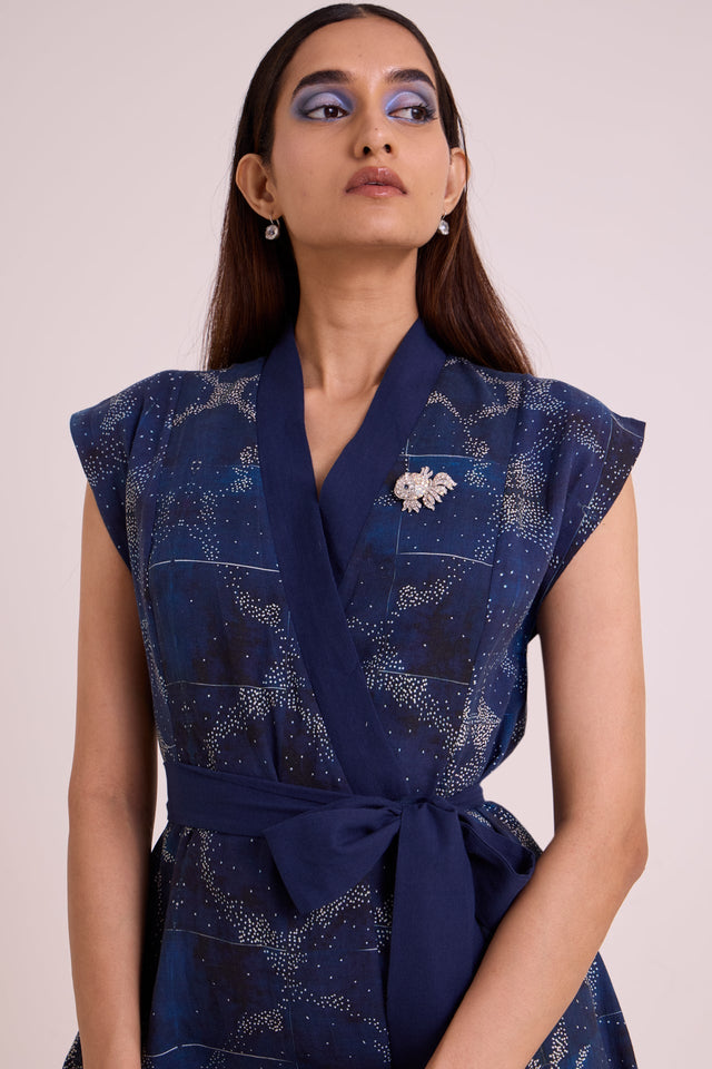 Tarni - Midnight Shoreline Dress - Dress - Mizyana