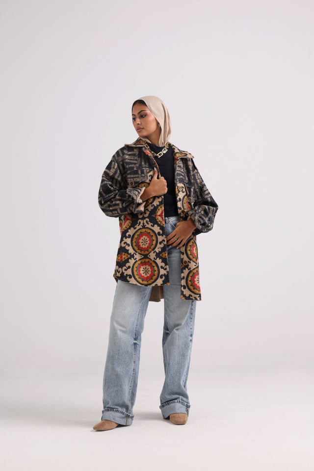 The Artisan Jacket - Navy Blue - Jacket - Mizyana