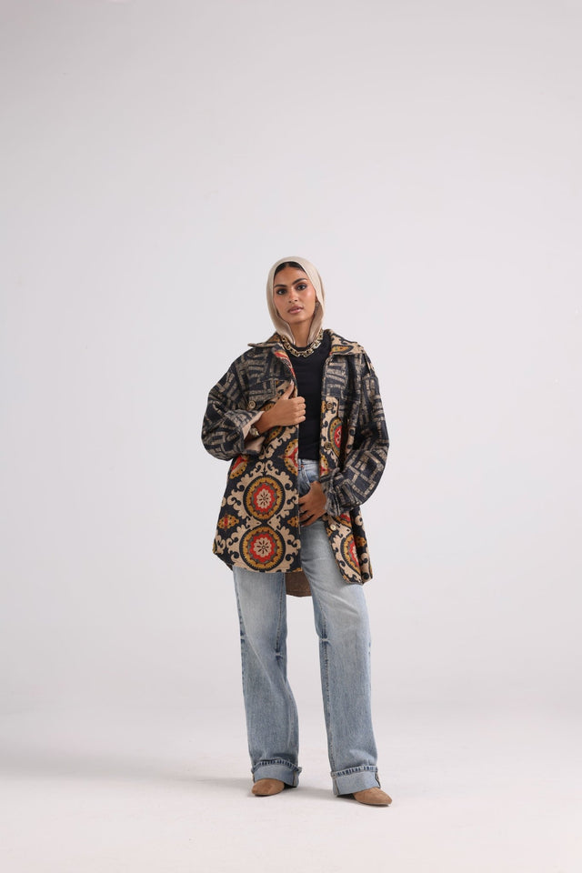 The Artisan Jacket - Navy Blue - Jacket - Mizyana
