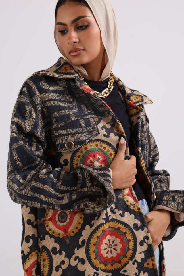 The Artisan Jacket - Navy Blue - Jacket - Mizyana