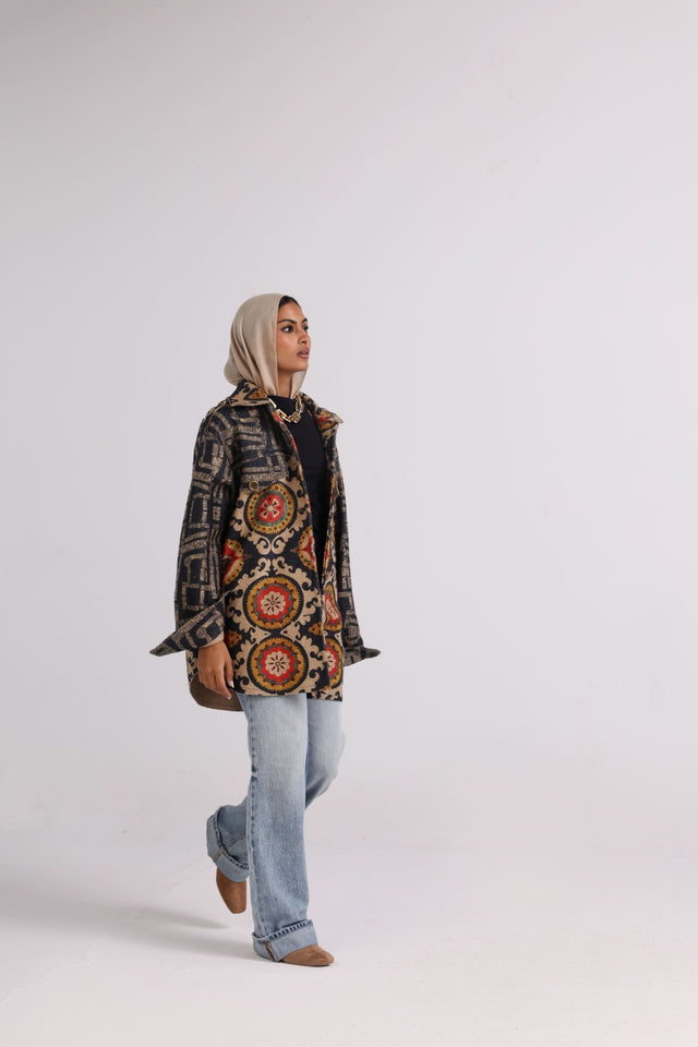 The Artisan Jacket - Navy Blue - Jacket - Mizyana