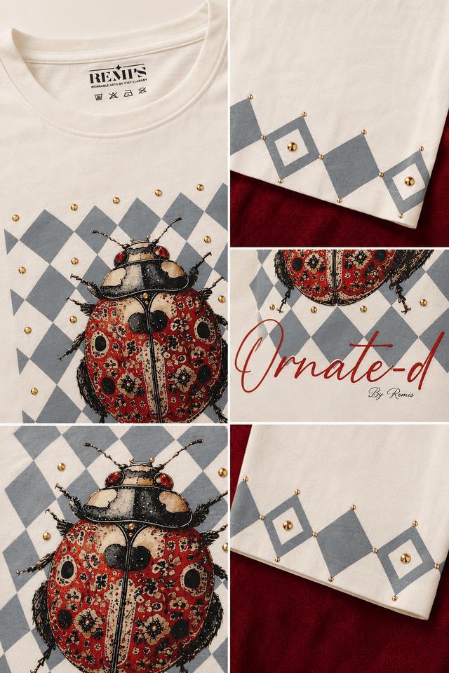 The Ornate Lady bug-tee - T-Shirt - Mizyana