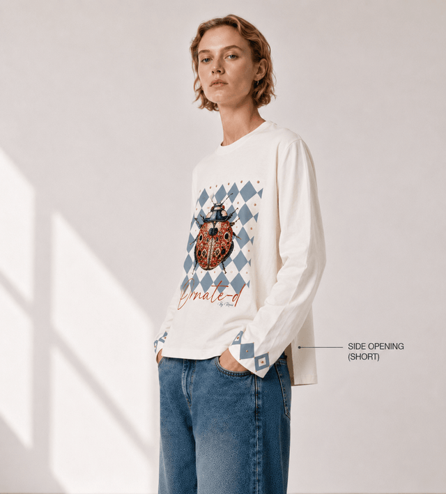 The Ornate Lady bug-tee - T-Shirt - Mizyana