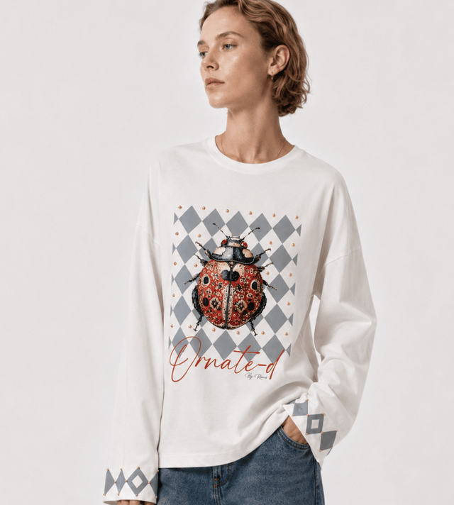 The Ornate Lady bug-tee - T-Shirt - Mizyana