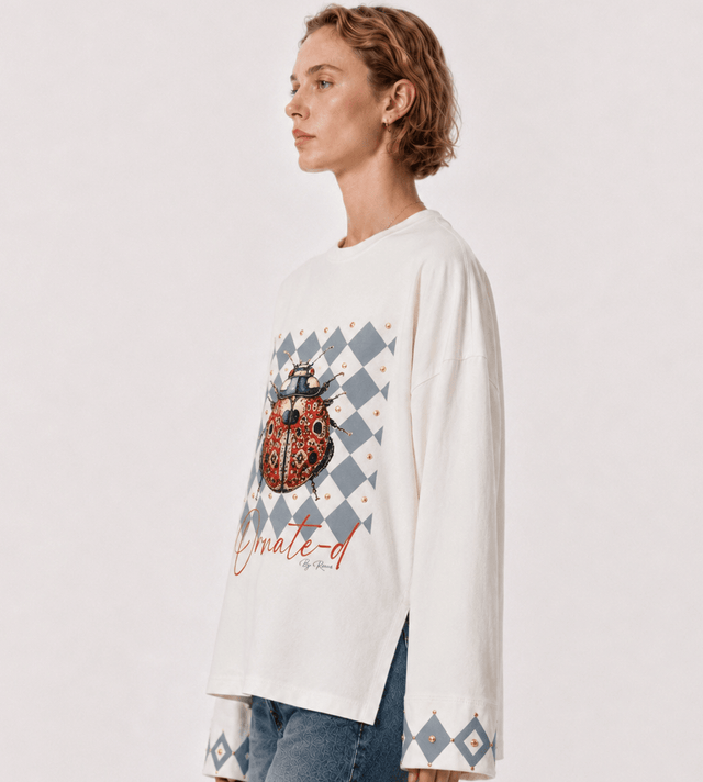 The Ornate Lady bug-tee - T-Shirt - Mizyana