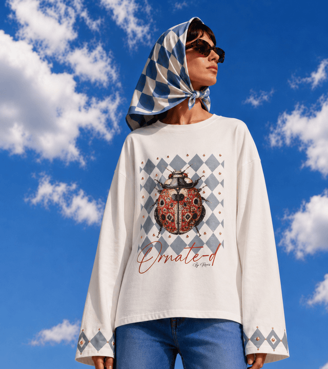 The Ornate Lady bug-tee - T-Shirt - Mizyana