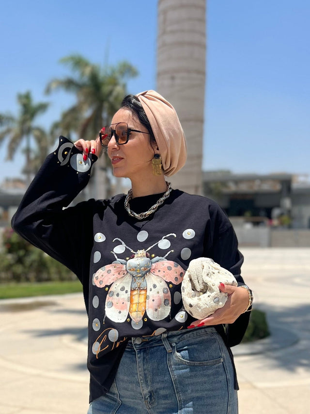 The Ornate Moth Tee - T-Shirt - Mizyana