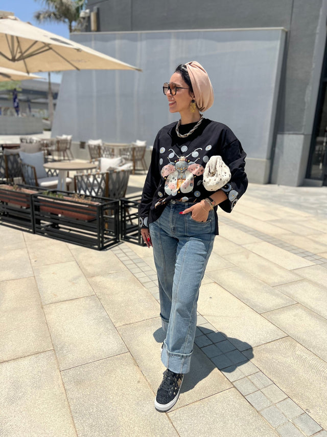 The Ornate Moth Tee - T-Shirt - Mizyana