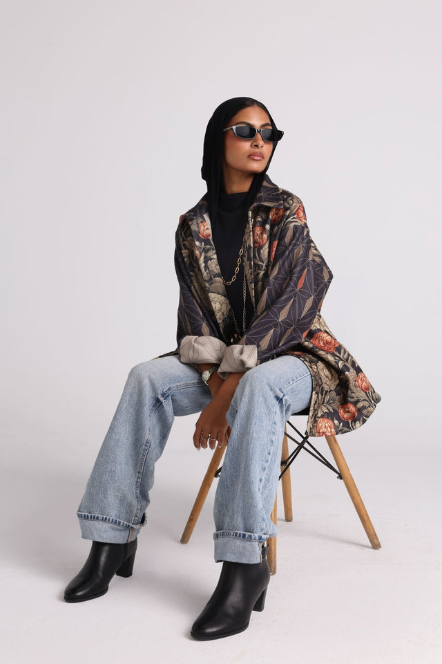 The Tapestry Jacket - Black - Jacket - Mizyana
