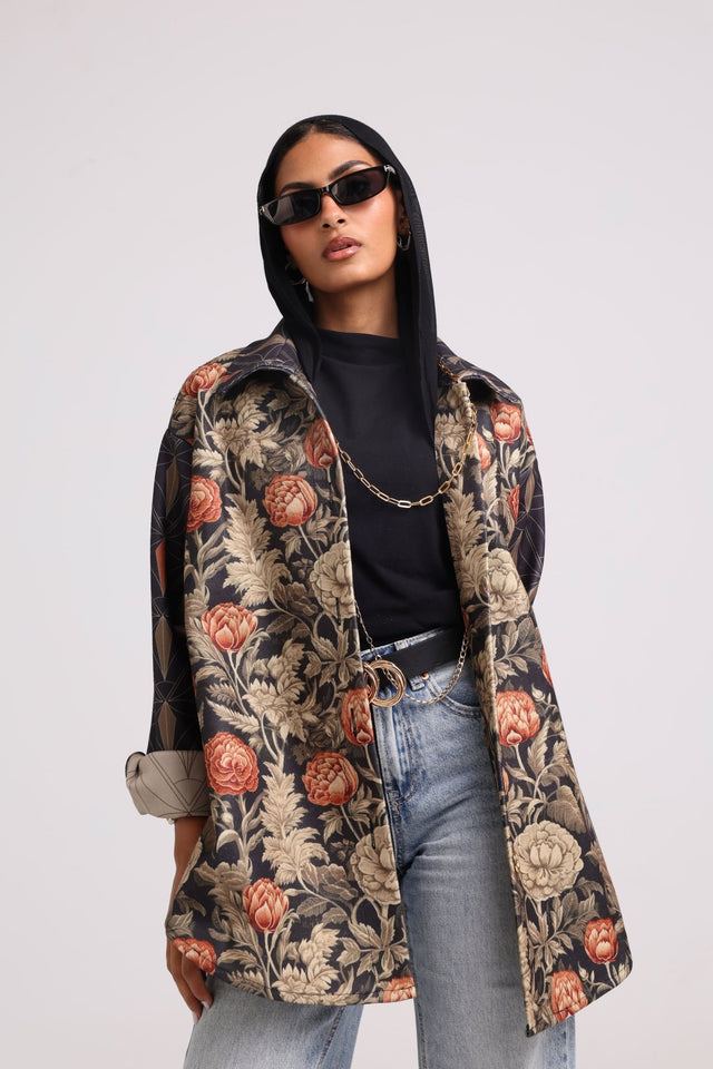 The Tapestry Jacket - Black - Jacket - Mizyana