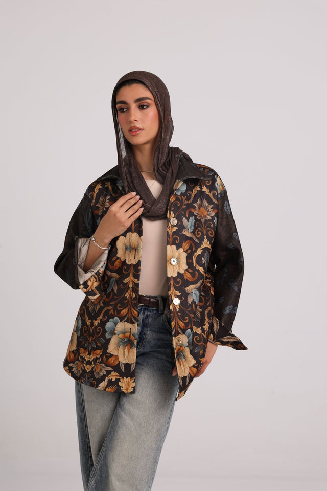 The Tapestry Jacket - Brown - Jacket - Mizyana