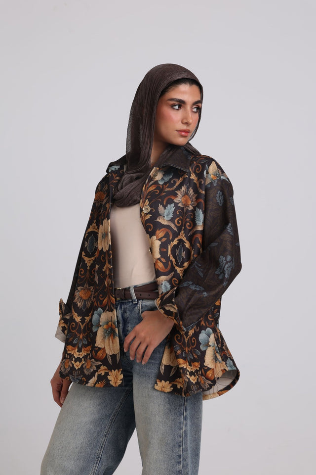 The Tapestry Jacket - Brown - Jacket - Mizyana