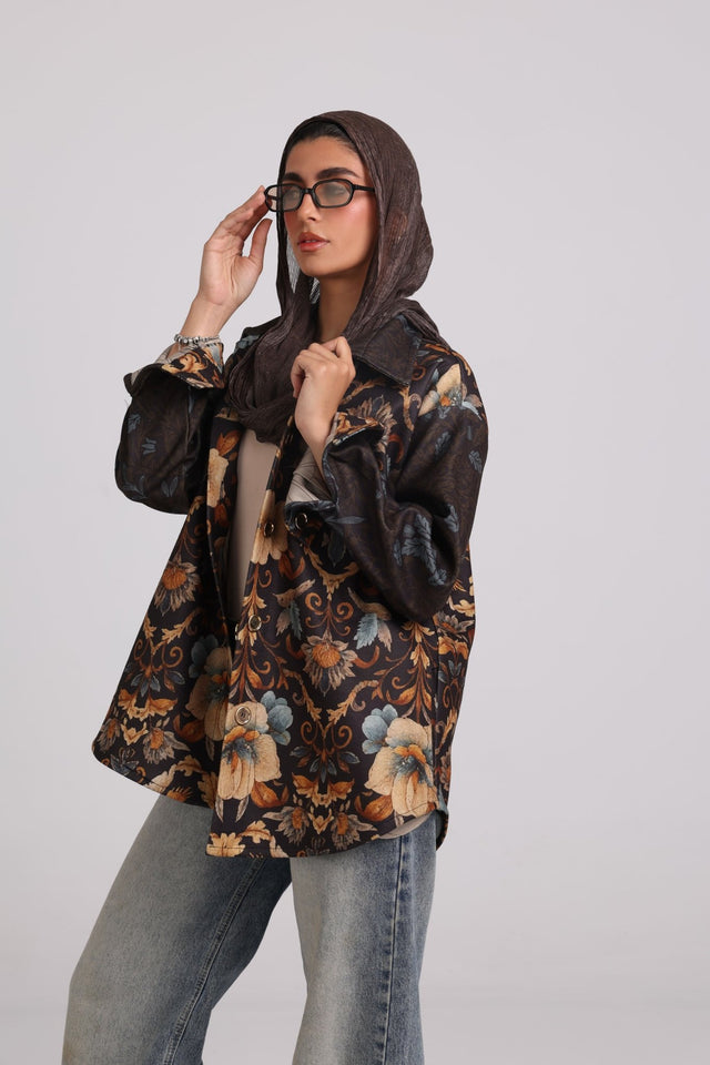 The Tapestry Jacket - Brown - Jacket - Mizyana