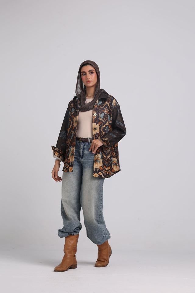 The Tapestry Jacket - Brown - Jacket - Mizyana