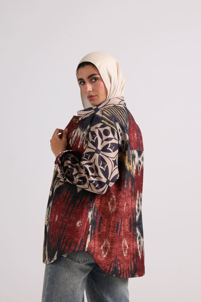 The Tapestry Jacket - Navy blue - Jacket - Mizyana