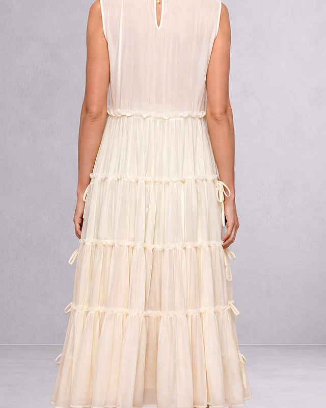 Tiered Cotton Tunic - Tunic - Mizyana