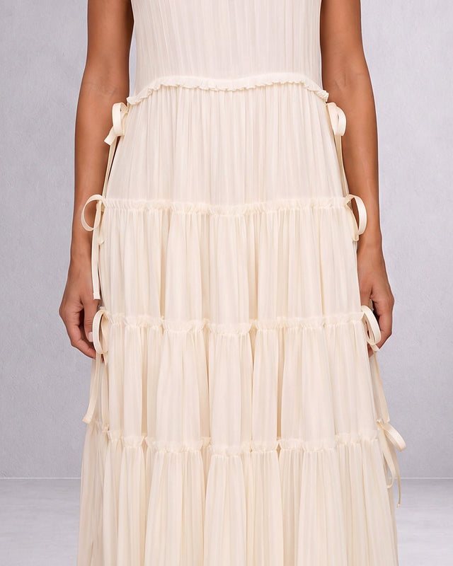 Tiered Cotton Tunic - Tunic - Mizyana