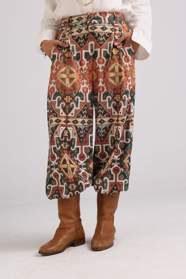 Velvet Vel-lux-Pants "Camel" - Trousers - Mizyana
