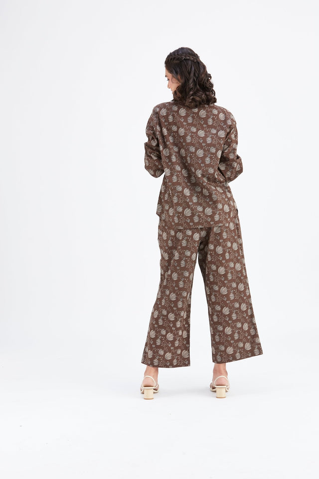 Yuna Brown co-ord set - Co-ord Set - Mizyana