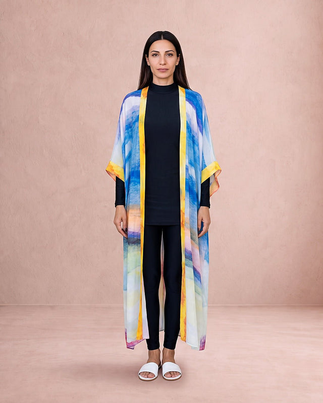Zaha Kimono - Swimwear Kimono - Mizyana
