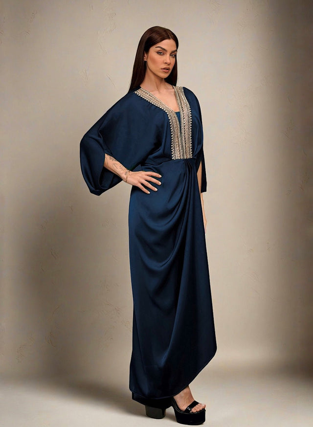 Zarafah (Blue) - Kaftan - Mizyana