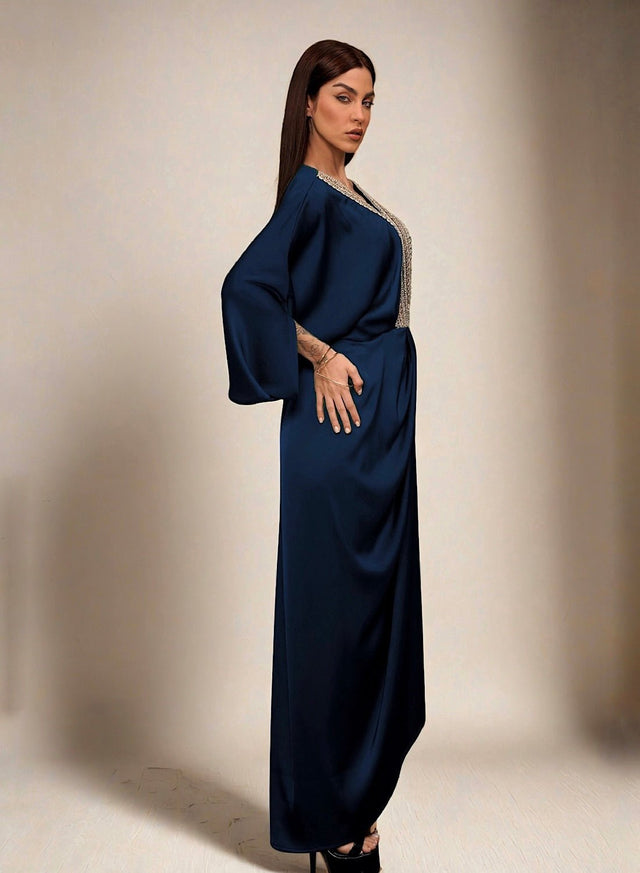 Zarafah (Blue) - Kaftan - Mizyana