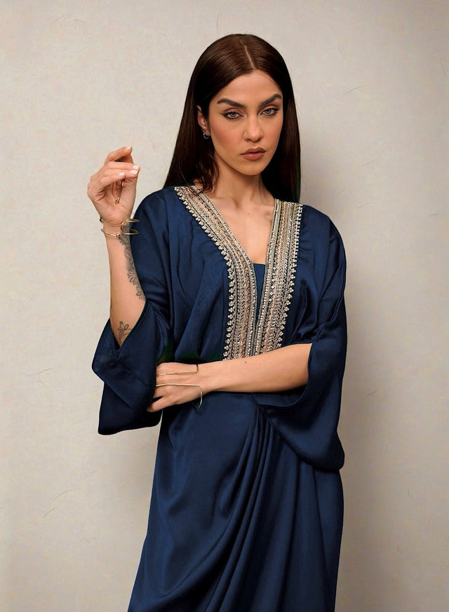 Zarafah (Blue) - Kaftan - Mizyana