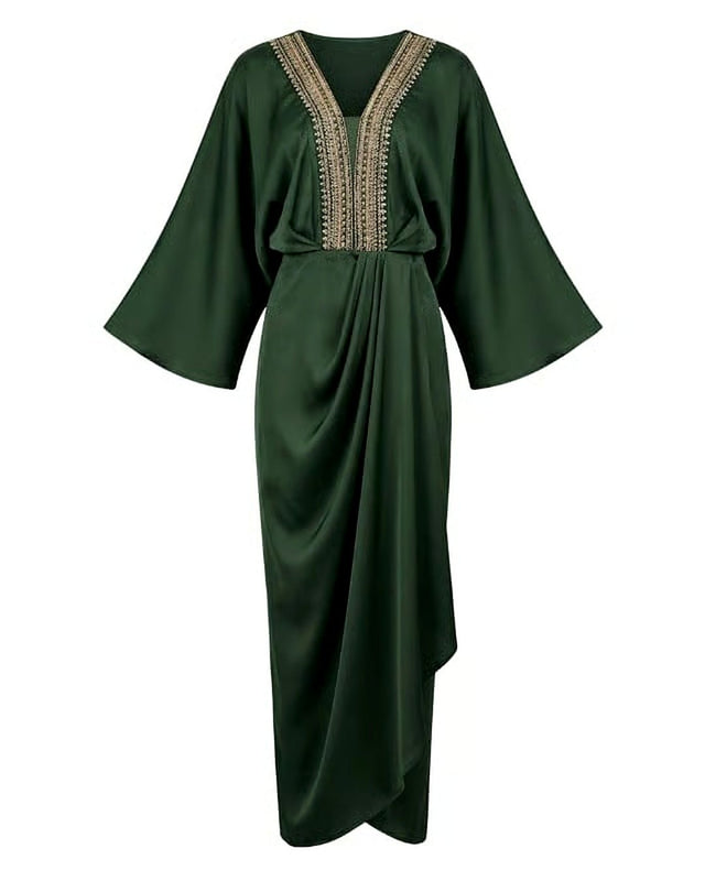 Zarafah Pleated Casual Satin Daraa - Daraa - Mizyana