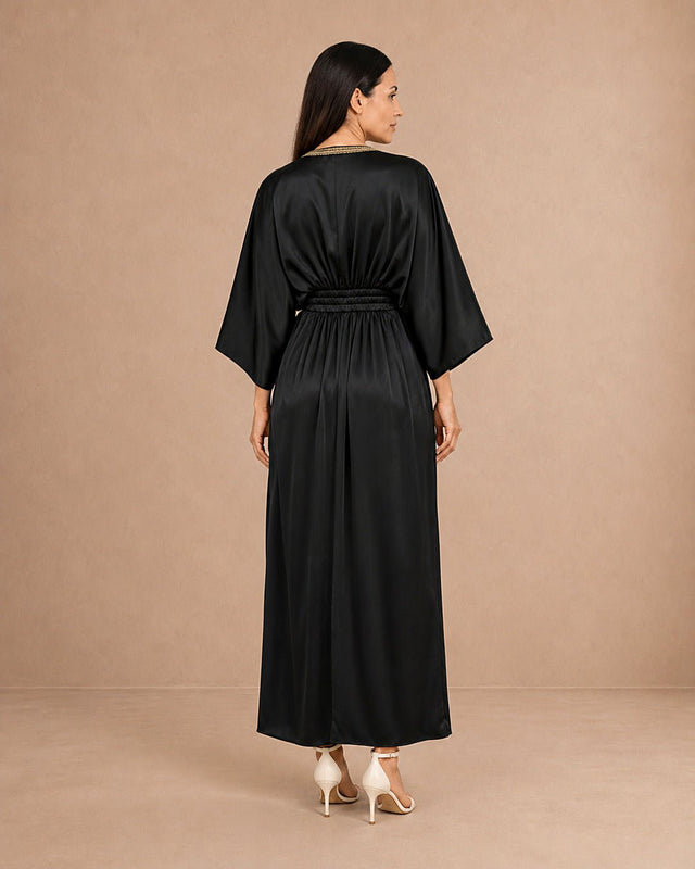 Zarafah Pleated Casual Satin Daraa - Daraa - Mizyana