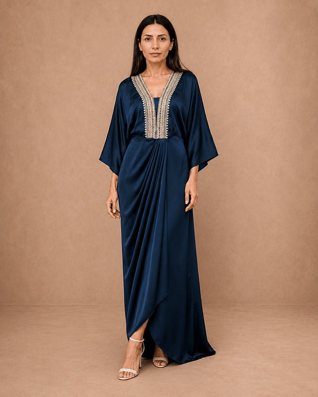 Zarafah Pleated Casual Satin Daraa - Daraa - Mizyana