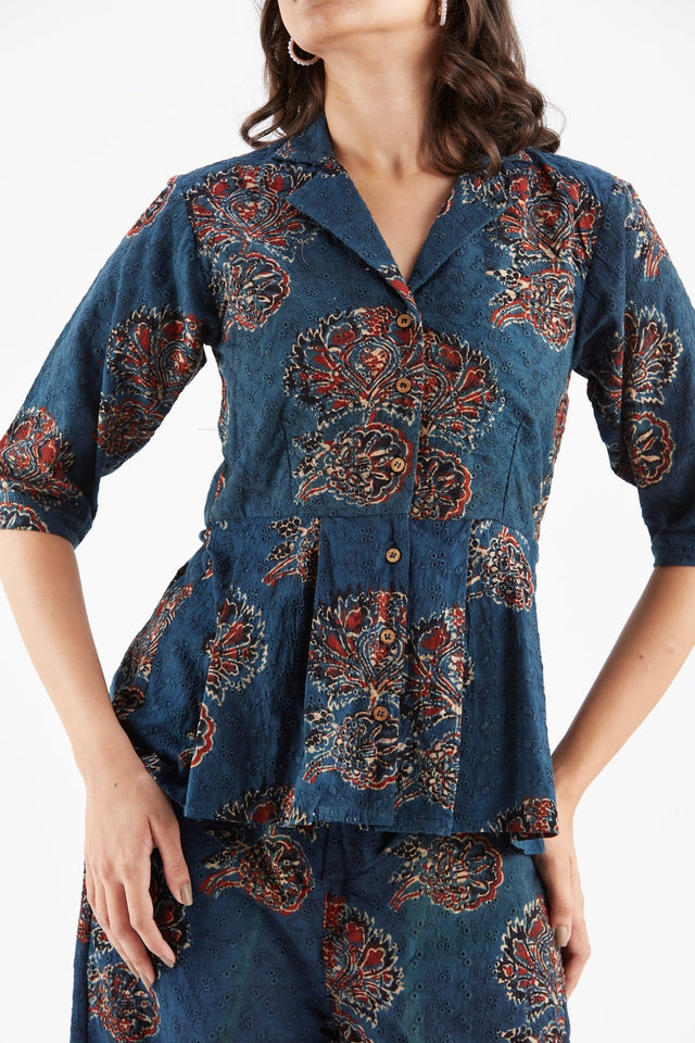 Zola Indigo co-ord set - Co-ord Set - Mizyana