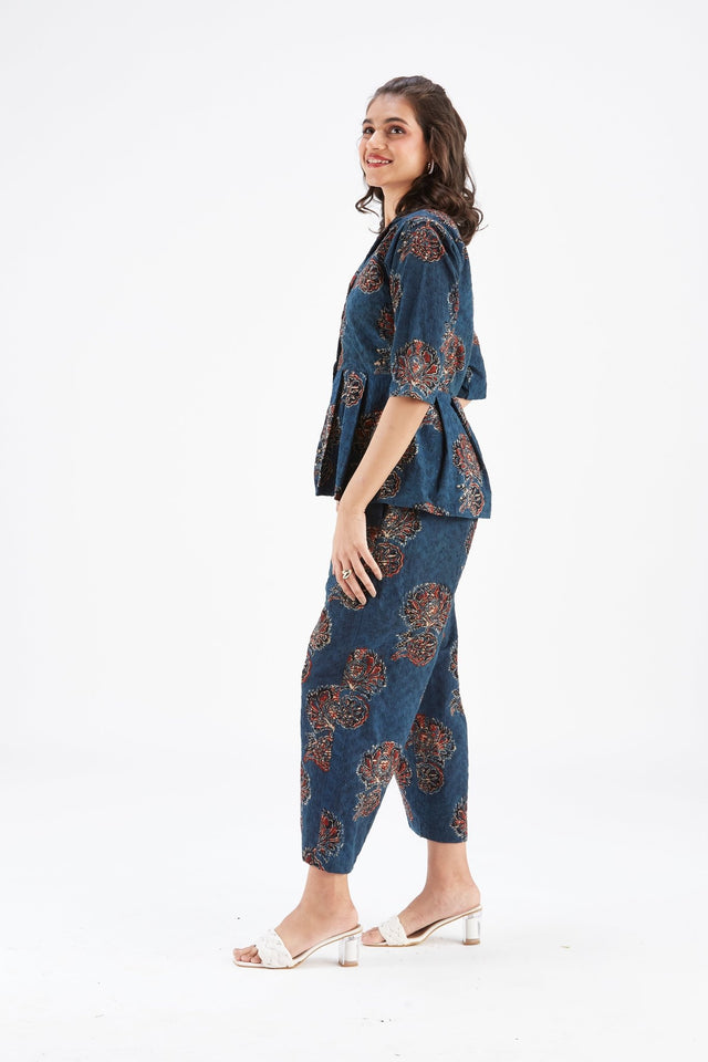 Zola Indigo co-ord set - Co-ord Set - Mizyana