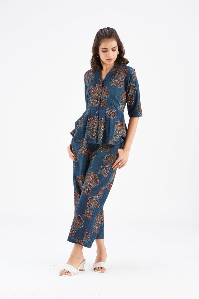 Zola Indigo co-ord set - Co-ord Set - Mizyana