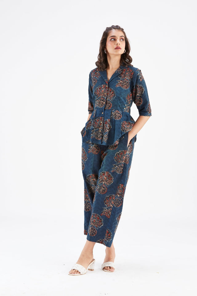 Zola Indigo co-ord set - Co-ord Set - Mizyana
