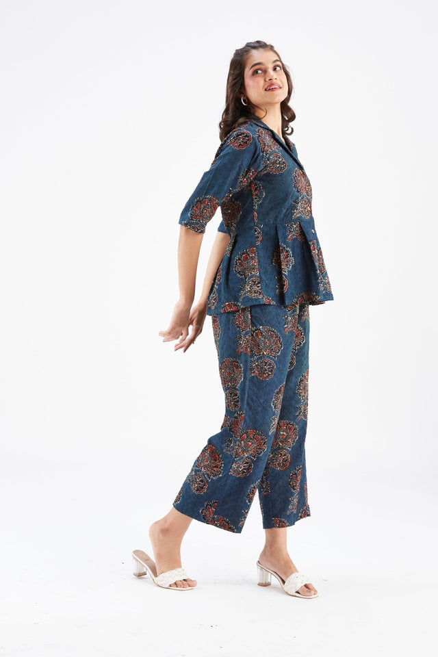 Zola Indigo co-ord set - Co-ord Set - Mizyana
