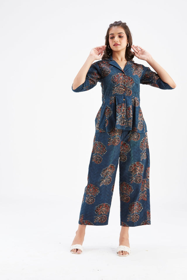 Zola Indigo co-ord set - Co-ord Set - Mizyana