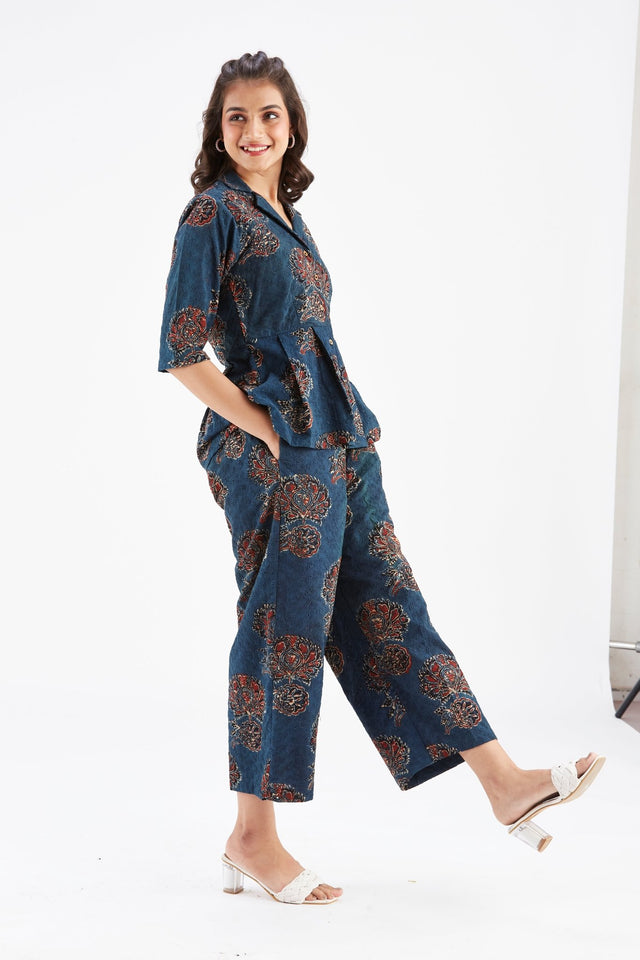Zola Indigo co-ord set - Co-ord Set - Mizyana